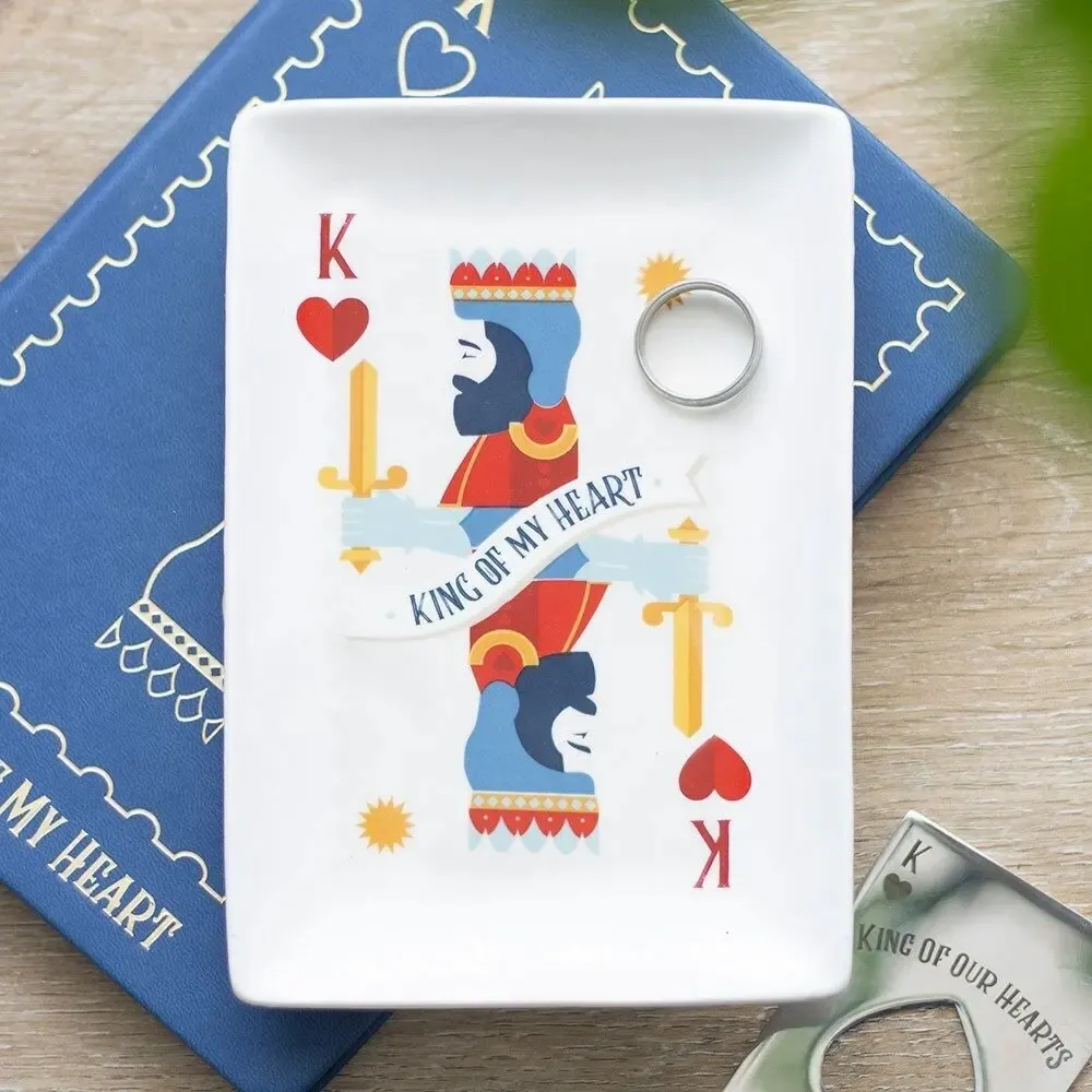 Bijoux - Roi de mon cœur, plat attrape-tout - SOMETHING DIFFERENT WHOLESALE