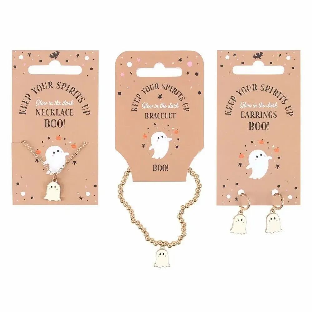 Bijoux - Ensemble de 3 bijoux fantômes phosphorescents - SOMETHING DIFFERENT WHOLESALE
