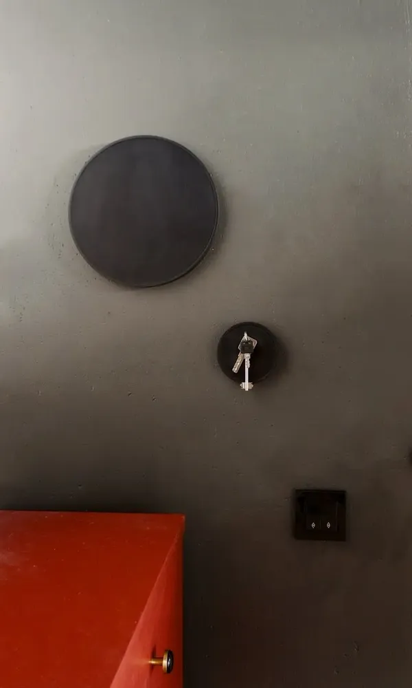 Shelves - NORDIC ROUND Magnetic Catchall – Large Wood & Leather Organizer - WOOD MOOD | :DODOMOOM