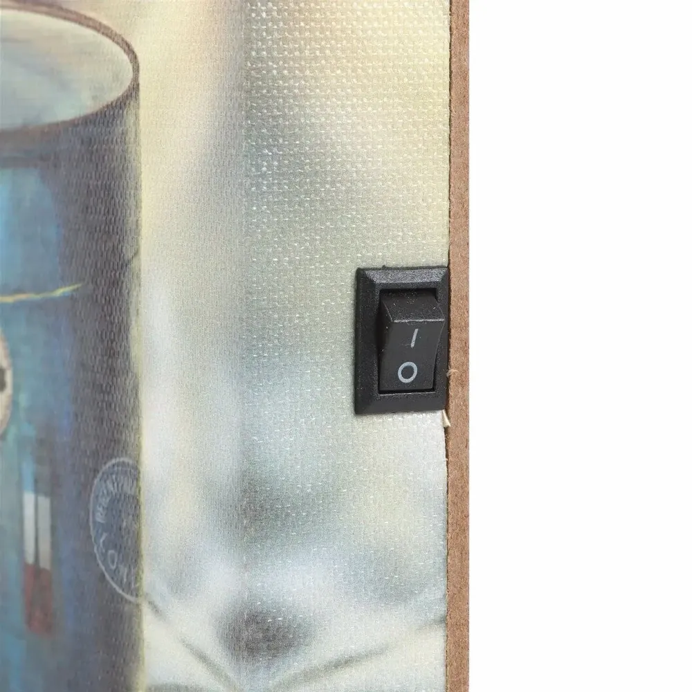 Decorative objects - Witchwood Express Light Up Canvas Plaque by Lisa Parker - SOMETHING DIFFERENT WHOLESALE