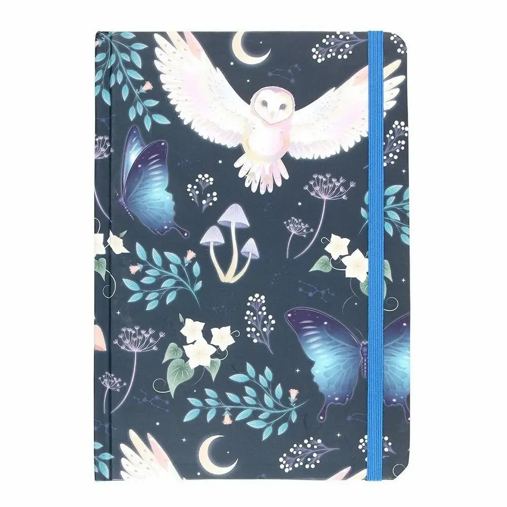 Stationery - Night Flight Owl A5 Notebook - SOMETHING DIFFERENT WHOLESALE