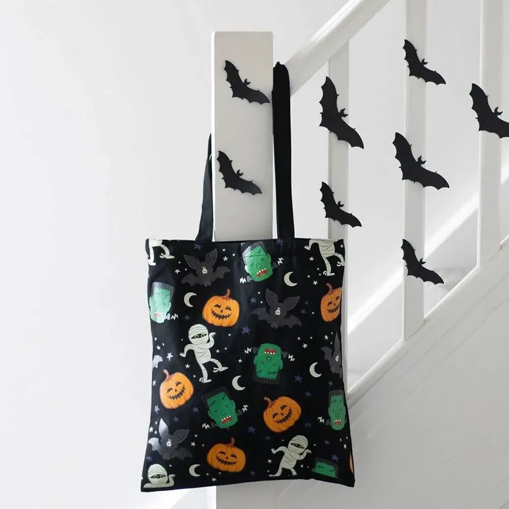 Sacs et cartables - Sac fourre-tout en polycoton à imprimé Monster Mash - SOMETHING DIFFERENT WHOLESALE