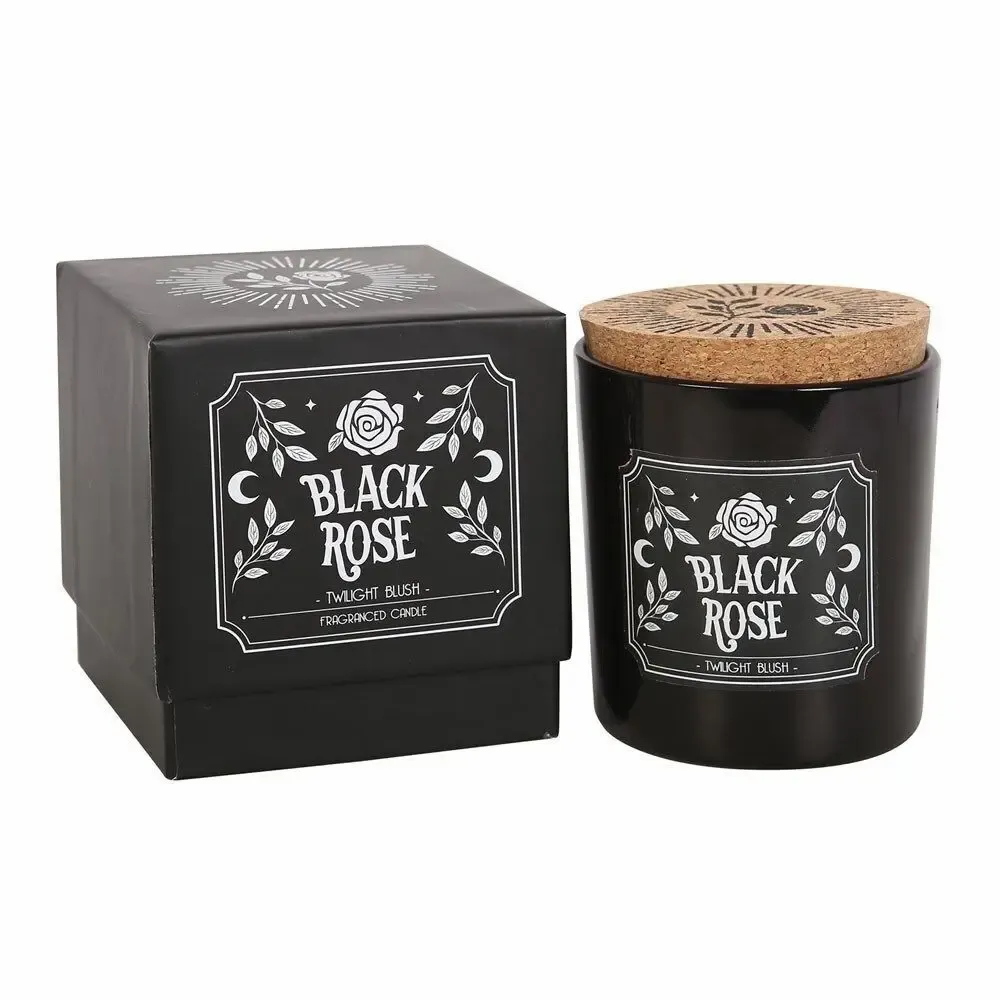 Candles - Black Rose Twilight Blush Candle - SOMETHING DIFFERENT WHOLESALE