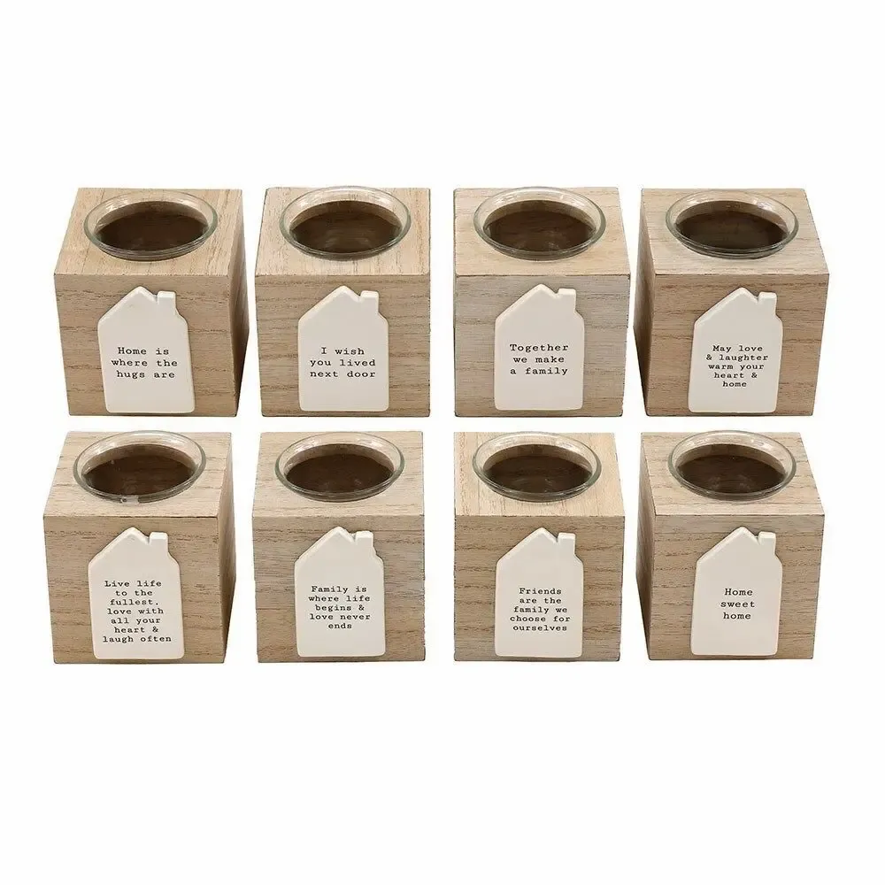 Bougeoirs et photophores  - Plaque de maison Porte-bougie - SOMETHING DIFFERENT WHOLESALE