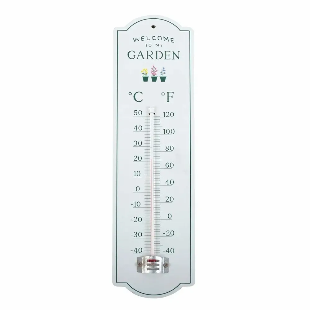 Garden accessories - Welcome to My Garden Wall Thermometer - SOMETHING DIFFERENT WHOLESALE