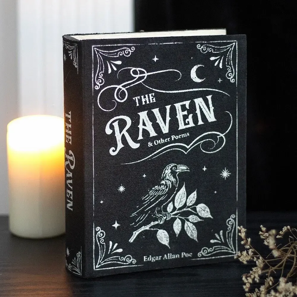 Caskets and boxes - The Raven Book Shaped Storage Box - SOMETHING DIFFERENT WHOLESALE