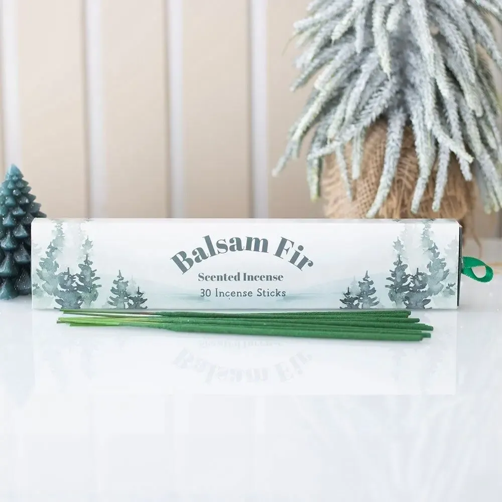 Home fragrances - Set of 18 Balsam Fir Incense Stick Packs in Display - SOMETHING DIFFERENT WHOLESALE
