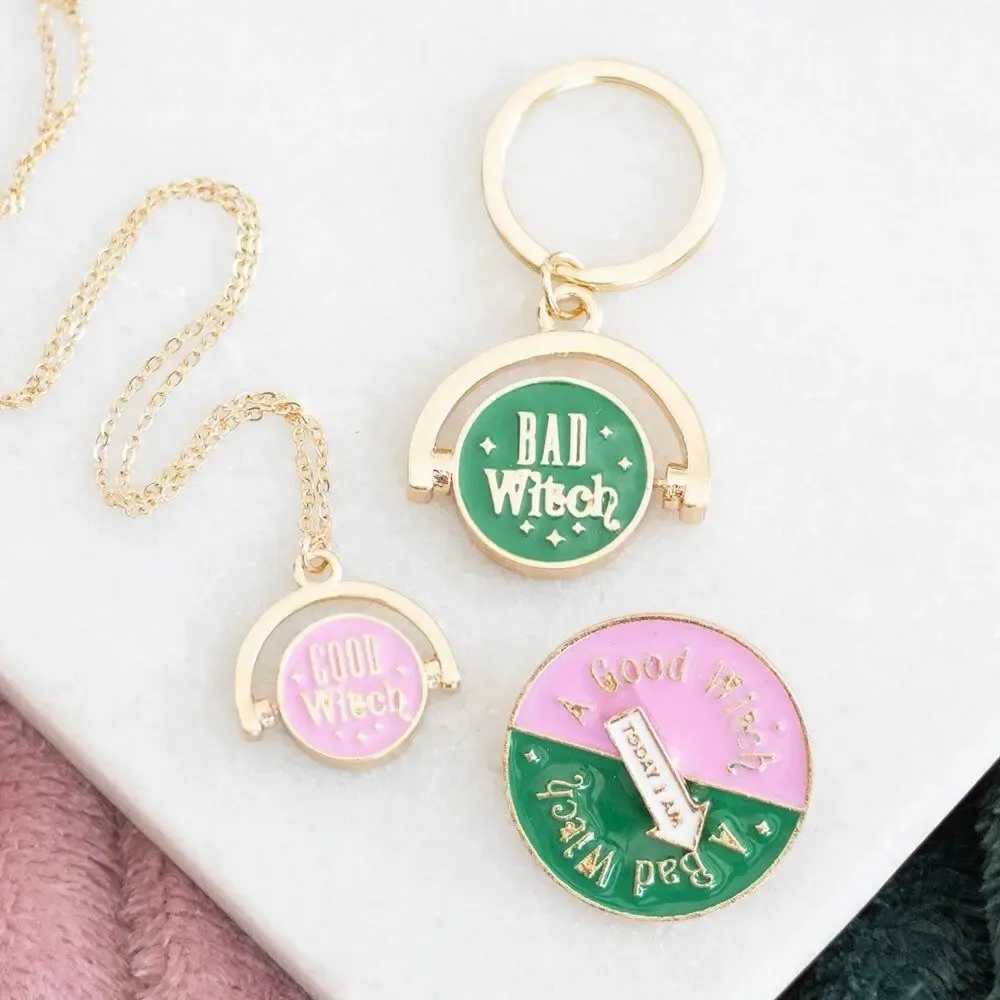 Ornaments - Set of 18 Which Witch Are You Spinning Accessories in Display - SOMETHING DIFFERENT WHOLESALE