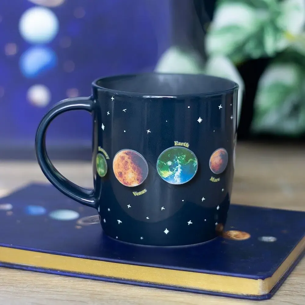 Mugs - Solar System Heat Changing Mug - SOMETHING DIFFERENT WHOLESALE