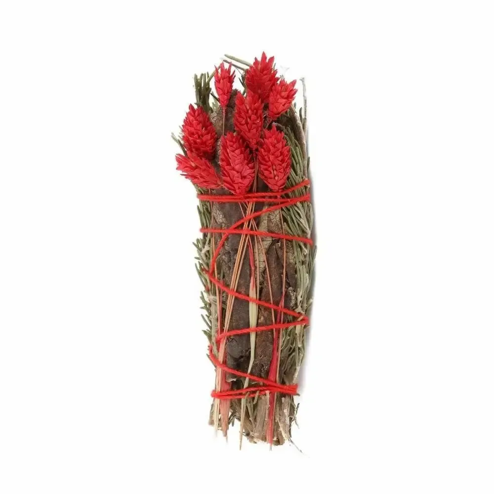 Senteurs - Bâton rituel de purification de 15 cm avec romarin et sauge Yerba Santa - SOMETHING DIFFERENT WHOLESALE