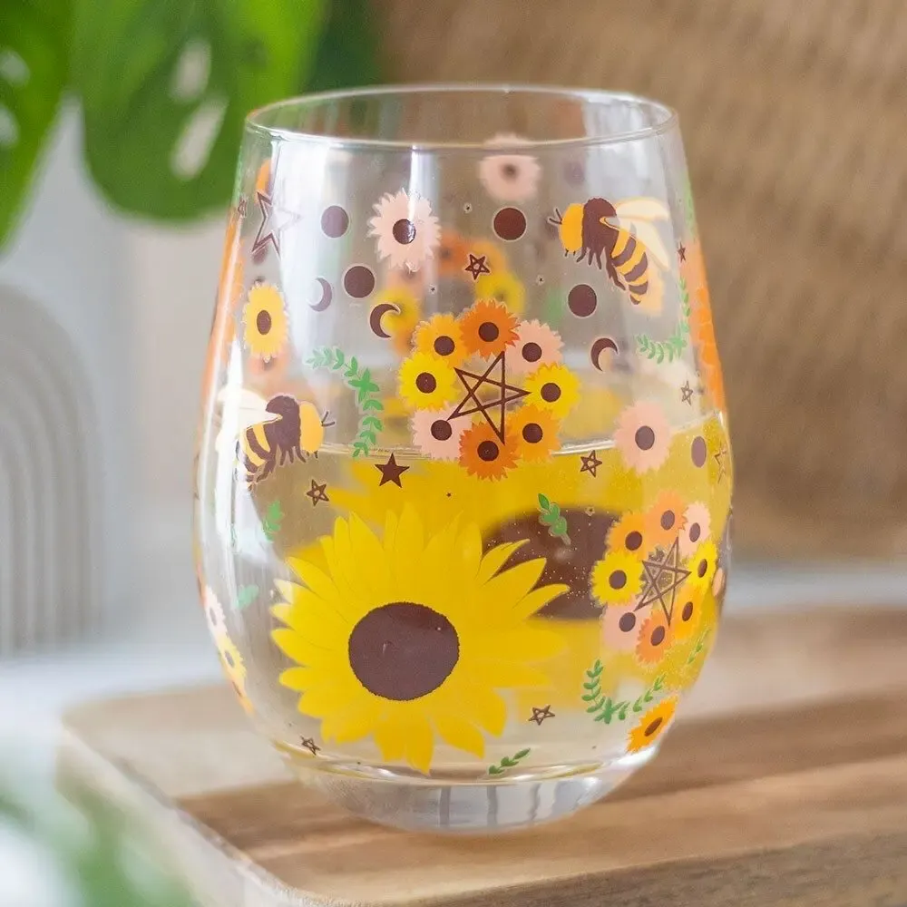 Verres - Verre sans pied à motif abeille radieuse - SOMETHING DIFFERENT WHOLESALE