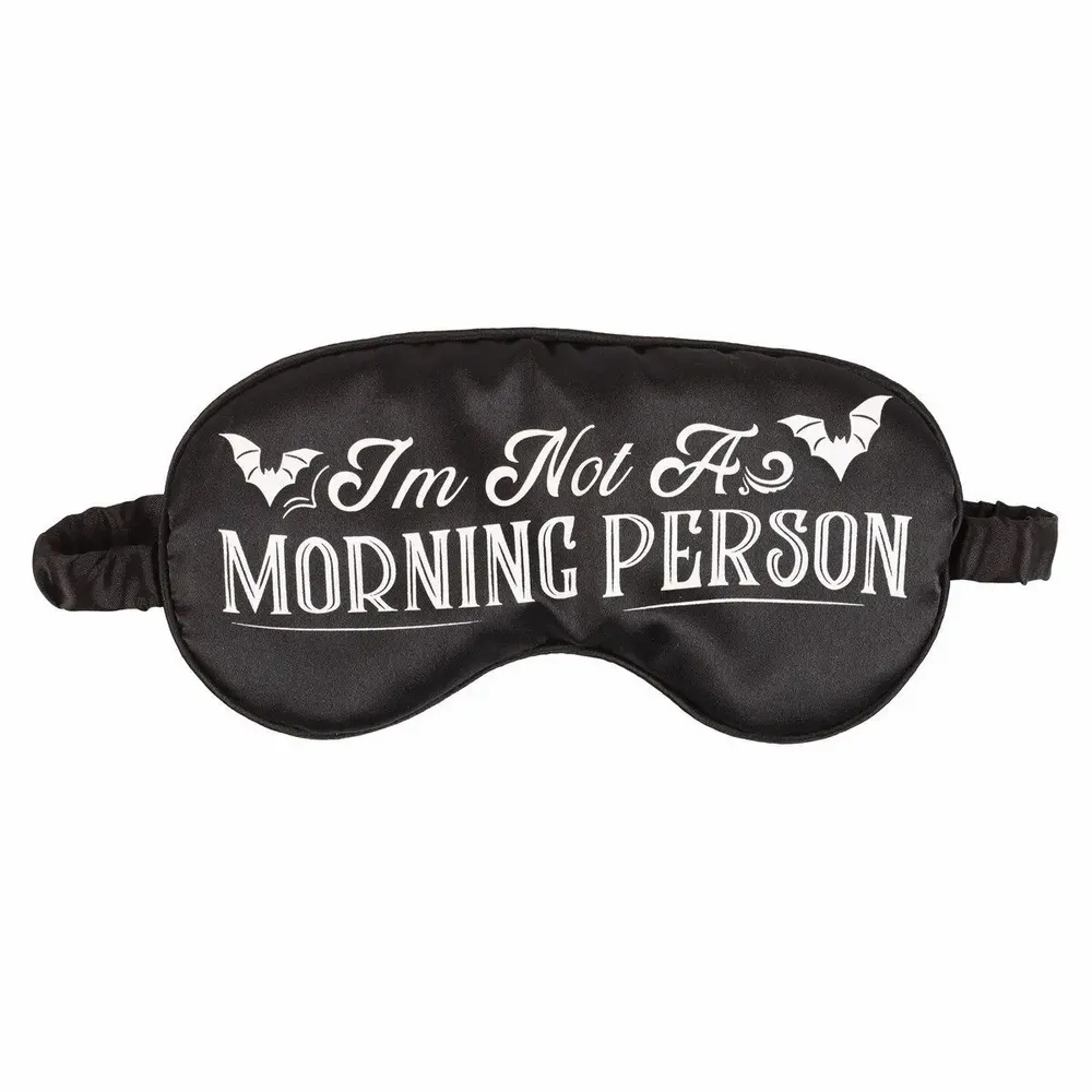 Beauty products - I'm Not a Morning Person Satin Sleep Mask - SOMETHING DIFFERENT WHOLESALE