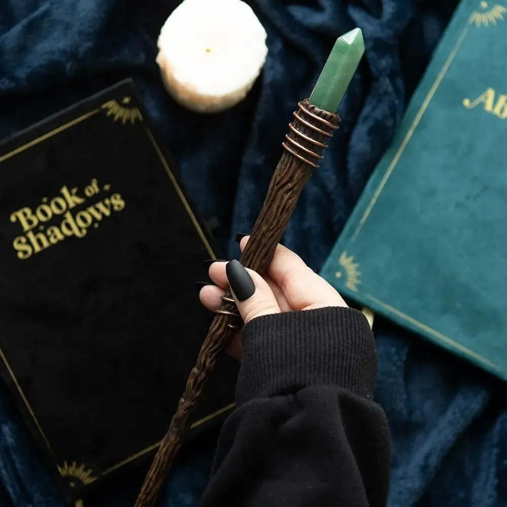 Objets de décoration - Baguette de cristal d'aventurine verte Thin Abundance - SOMETHING DIFFERENT WHOLESALE