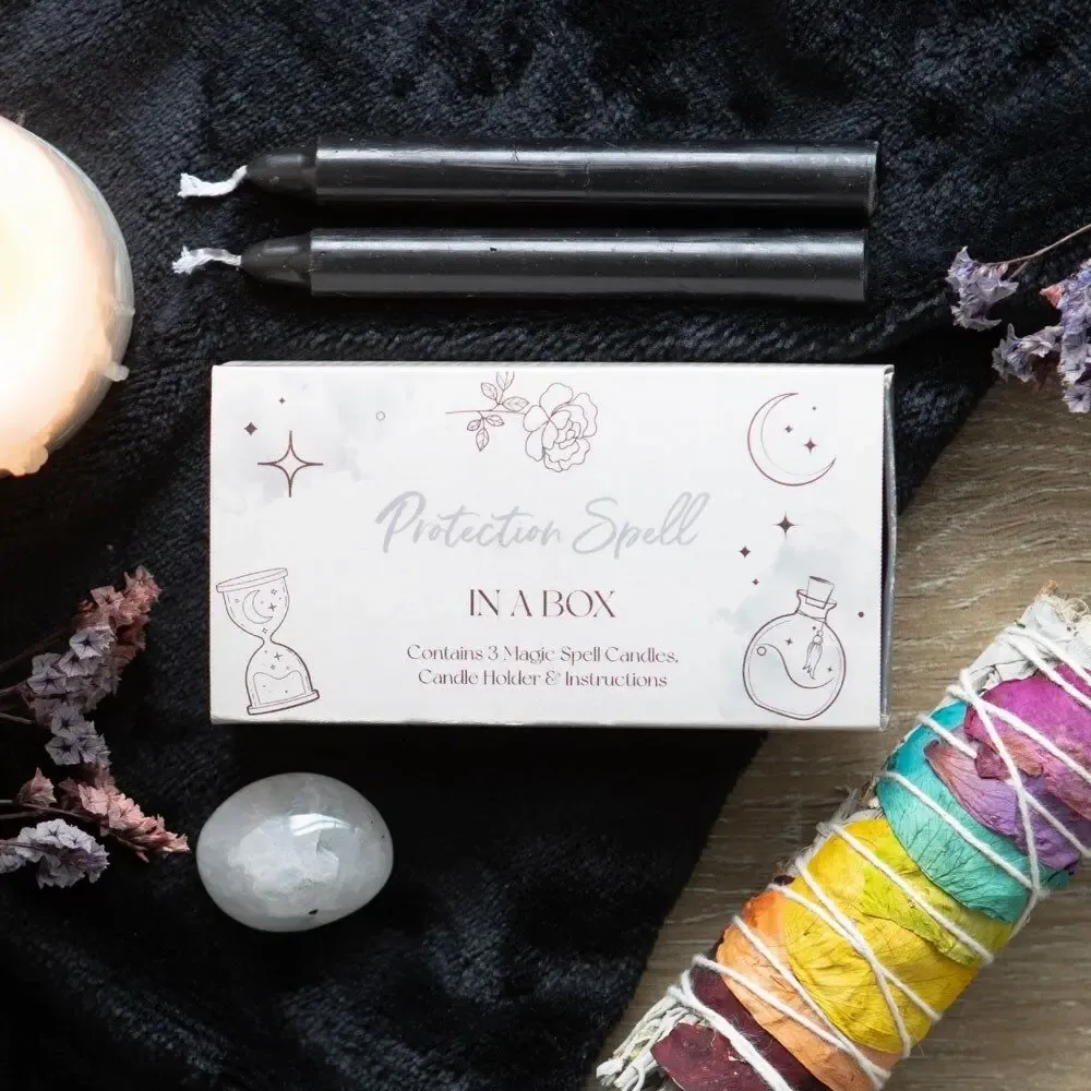 Bougies - Sortilège de protection magique en boîte - SOMETHING DIFFERENT WHOLESALE