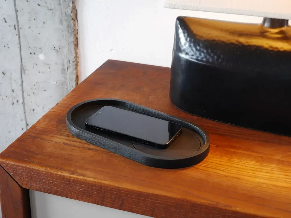 Organizer - NORDIC TRAYS – Minimalist Wood & Leather Desk Organizers - WOOD MOOD | :DODOMOOM