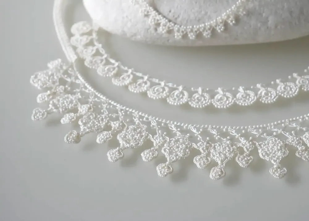 Jewelry - REFINED ORIENTAL INSPIRED LACE NECKLACE, SONYA - KARAWAN AUTHENTIC