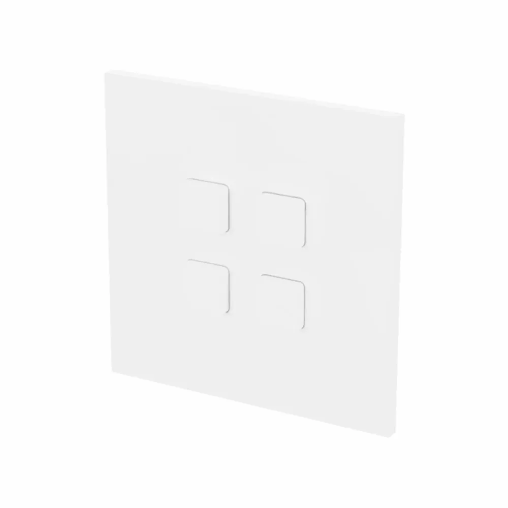 Recessed lighting - LIGHT AND BUTTON | SQUARE BUTTON - FEDE
