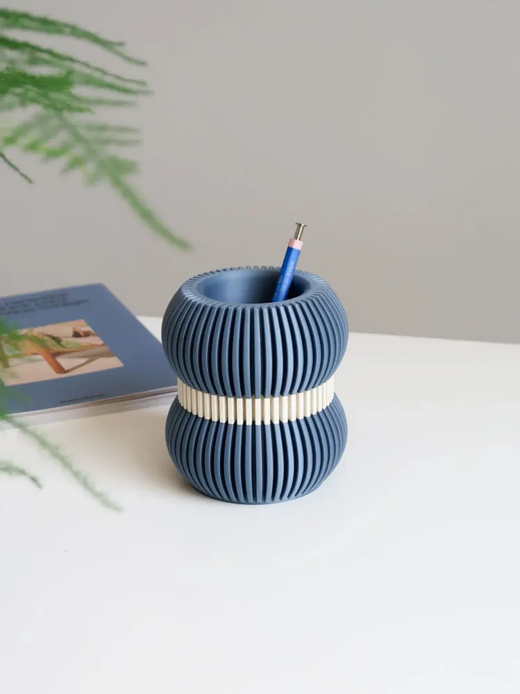 Organizer - DESK ORGANIZER - TRIS PEN HOLDER - MENDELEK STUDIO