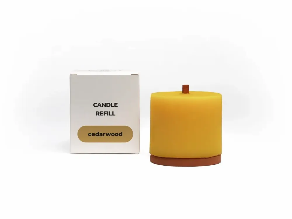 Candles - WOOD MOOD® ORIGINAL Refill – 24hr Essential Oil Candle Recharge - WOOD MOOD | :DODOMOOM