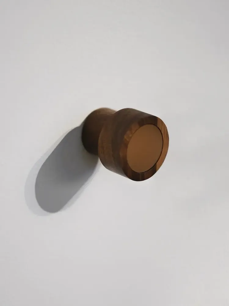 Objets design - Patères NORDIC – Crochets Muraux en Bois Massif et Cuir - WOOD MOOD | :DODOMOOM