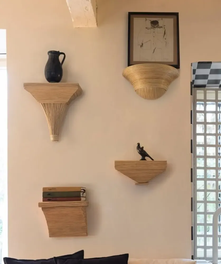 Autres décorations murales - Support mural en rotin DAFNE - MAHE HOMEWARE