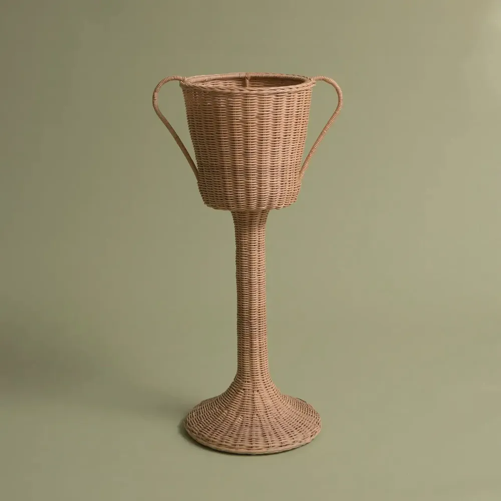 Decorative objects - Rattan Champagne Bucket Stand - MAHE HOMEWARE