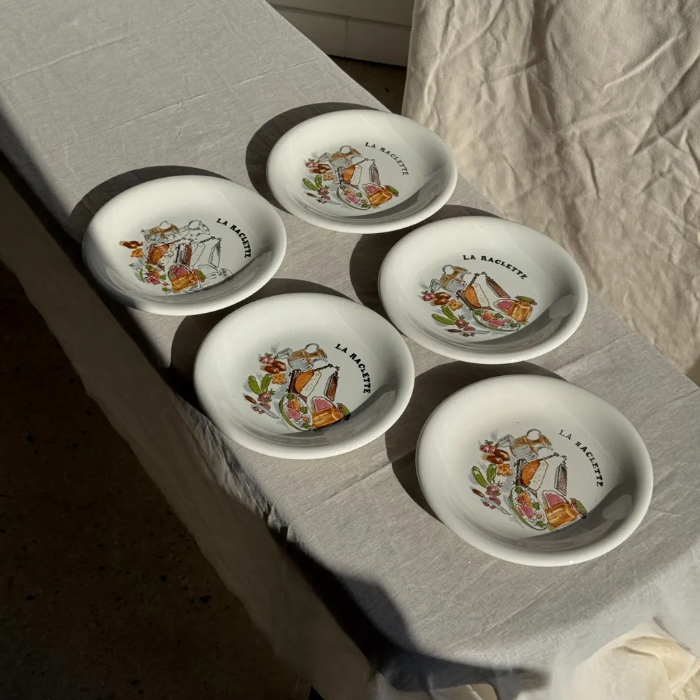 Everyday plates - Set of 5 Italy D24 Raclette Plates - OFFICE OBJETS