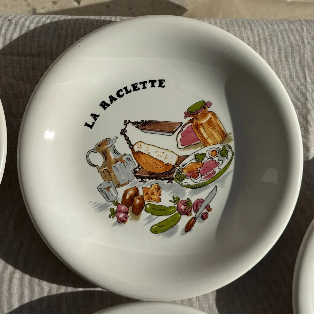 Everyday plates - Set of 5 Italy D24 Raclette Plates - OFFICE OBJETS