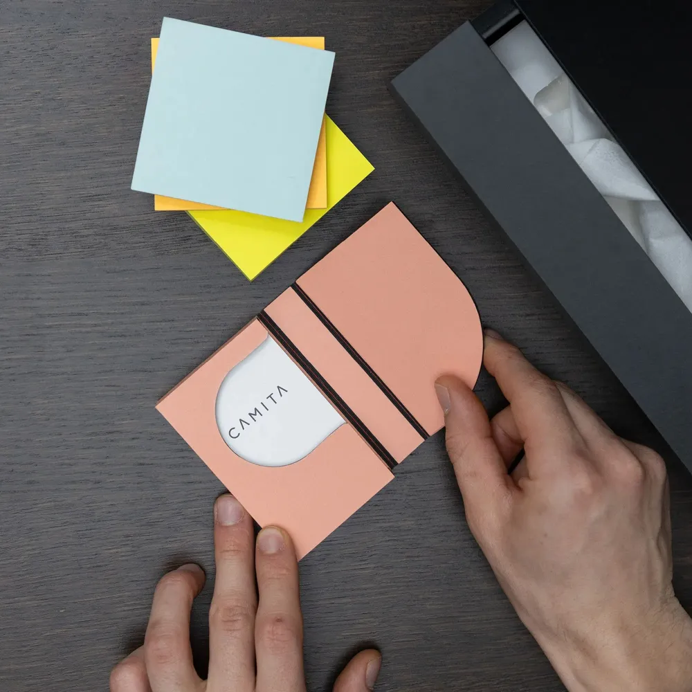 Pochettes - Card Case - Blue - PAPER FOR PAPER