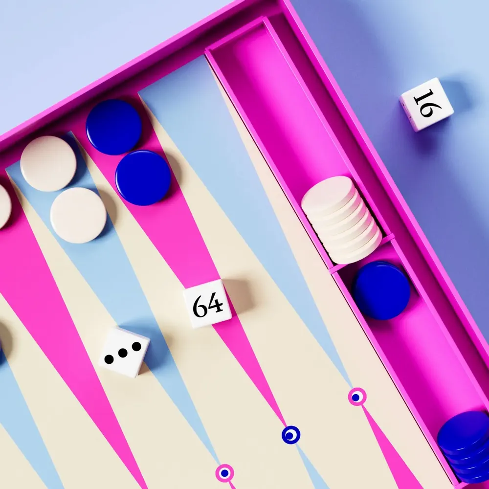 Objets design - Backgammon - INDIGON - ROOT