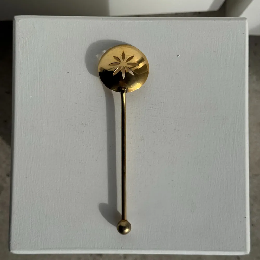 Platter and bowls - Small gold-plated diamond-tipped glass ice bucket - OFFICE OBJETS