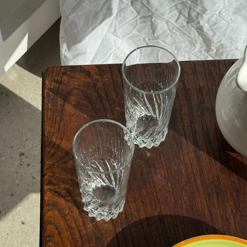 Verres - Lot de 6 verres à orangeade en verre H14,5 D7 - OFFICE OBJETS