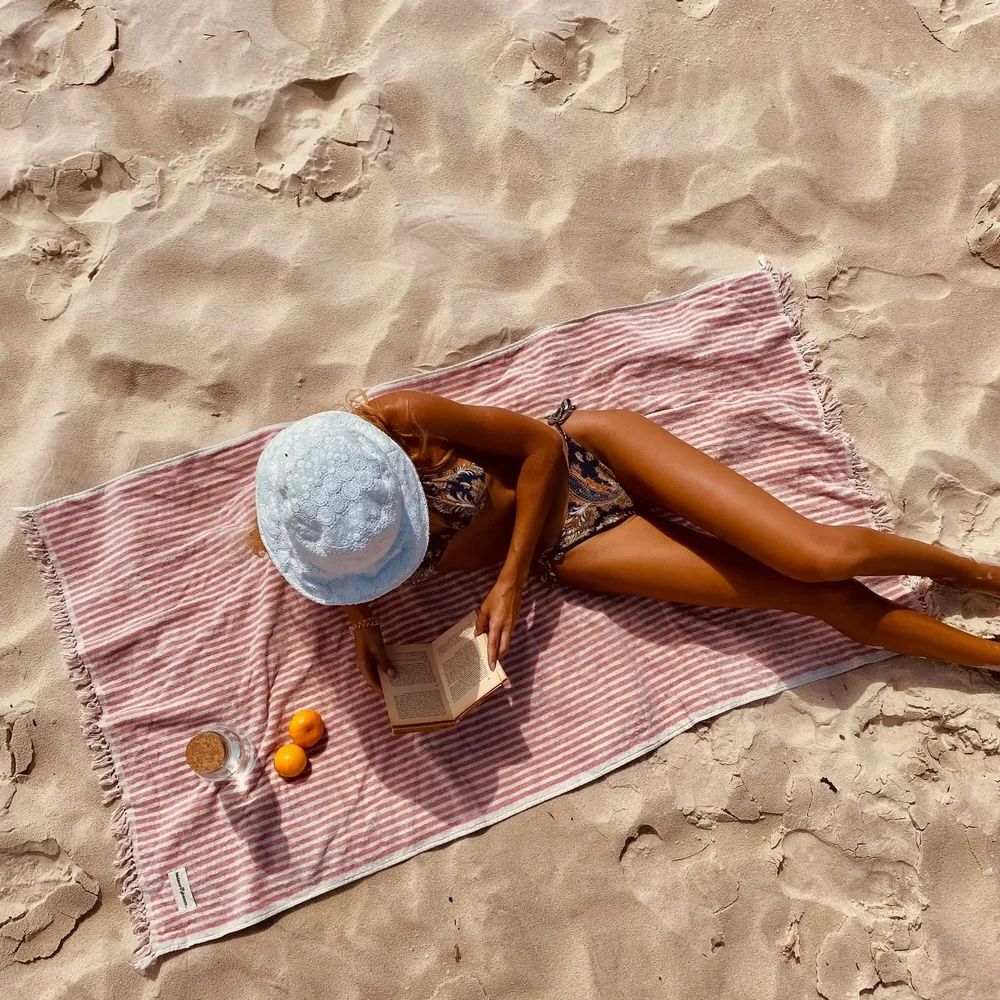 Serviettes de bain - The Premium Beach Towel - BUSINESS & PLEASURE CO.