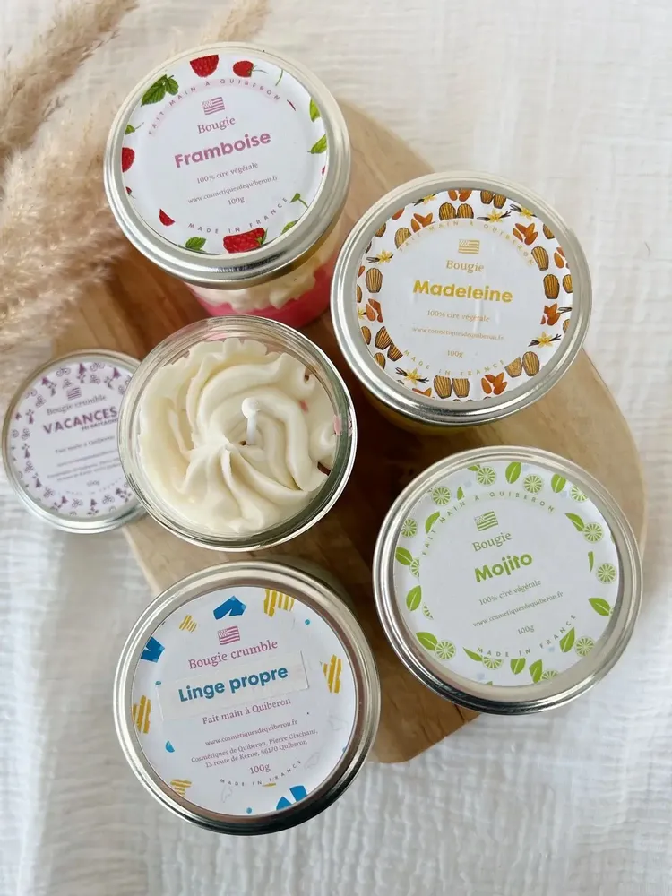 Decorative objects - Crumble Candle - Tree - 135g - Vegetable Wax - COSMÉTIQUES DE QUIBERON