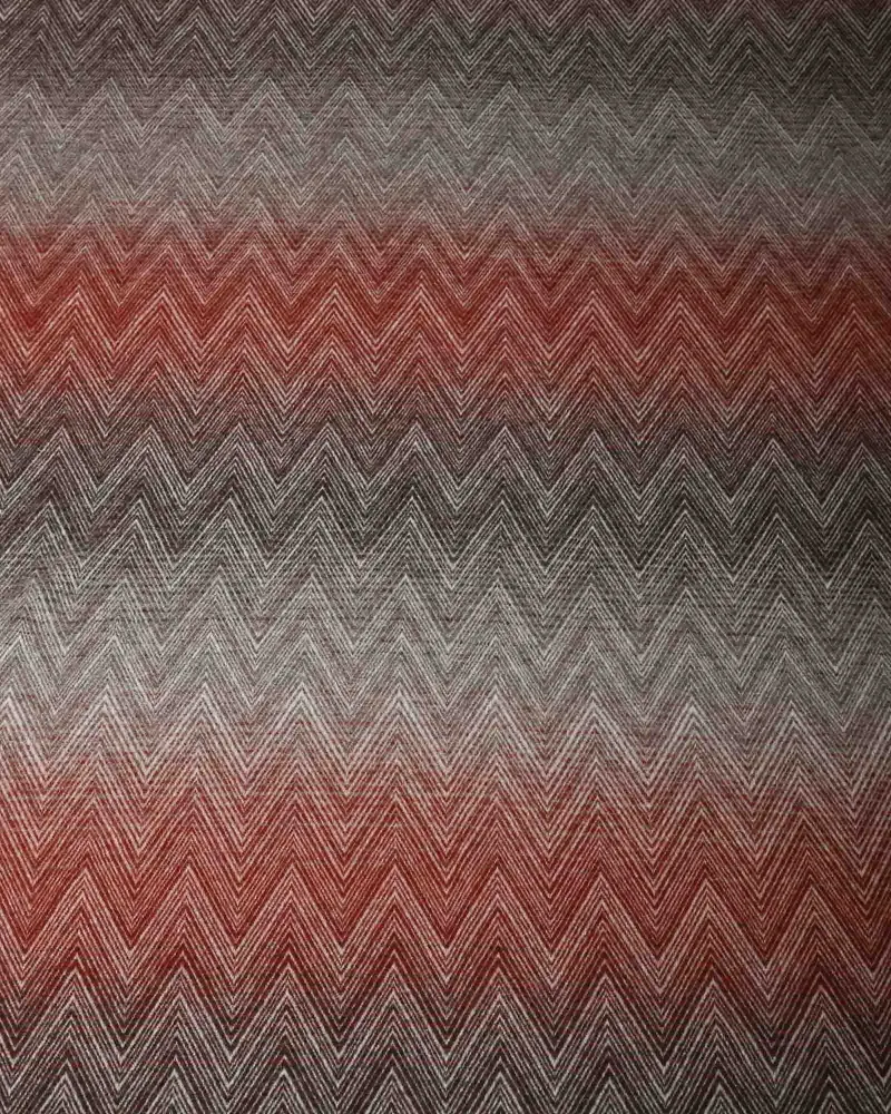 Throw blankets - Wool throw blanket MISSONI Alba - multicolored red - MOST-BLANKETS