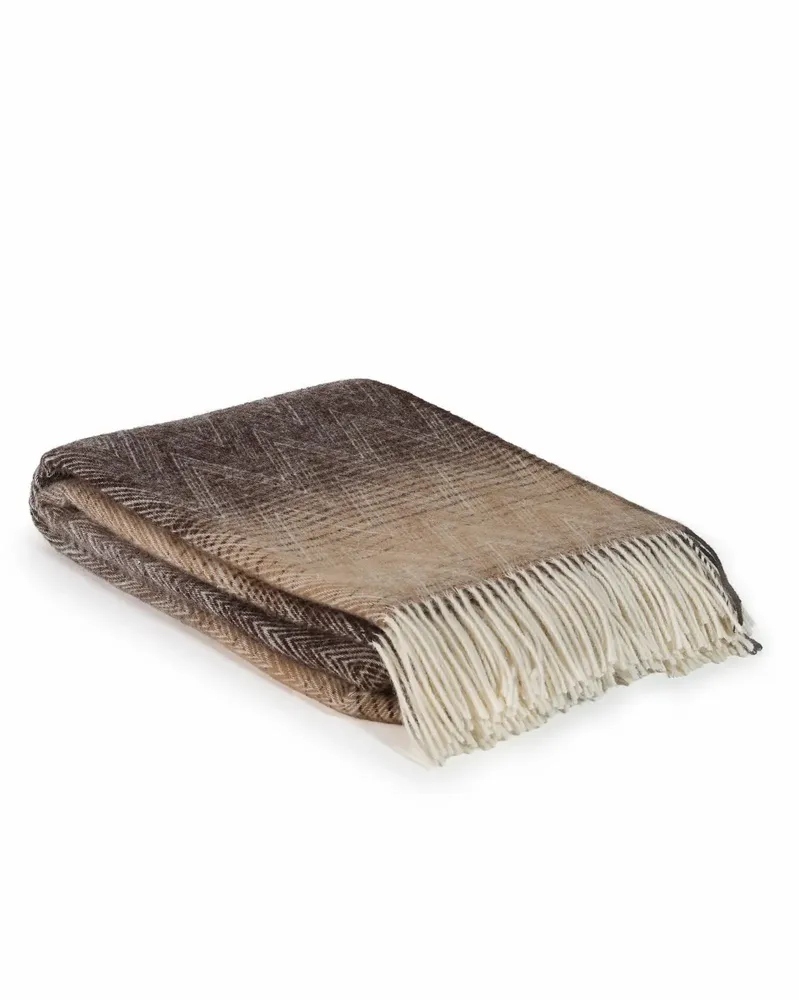 Plaids - Plaid en laine MISSONI Savana - marron multicolore - MOST-BLANKETS