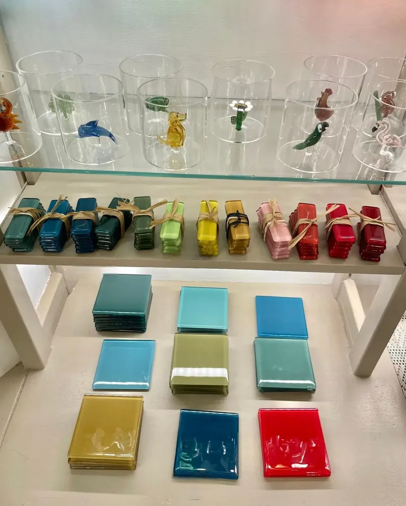 Decorative objects - Coaster, bottle and glass coaster, trivet - ROSE CORAIL DECO