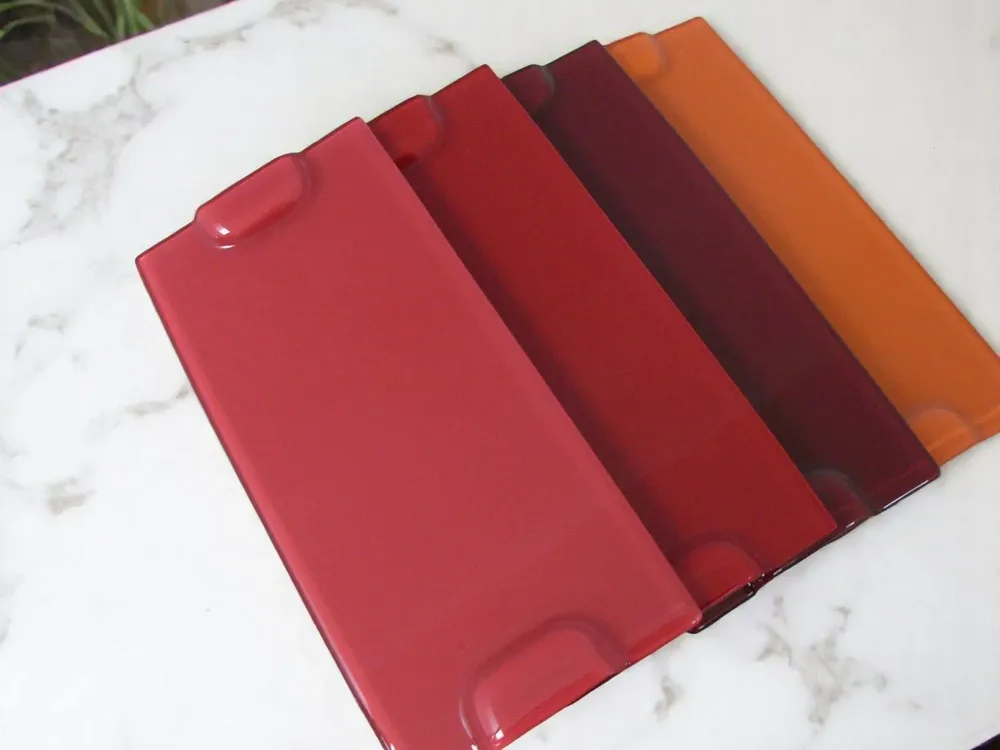 Platter and bowls - hand made cheese board, glass cutting board, cheese and cake platter - ROSE CORAIL DECO