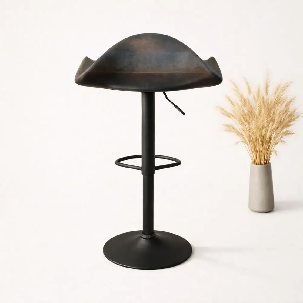 Chairs - Nyx | Sculpted Bar Chair | Hard Maple Wood - NEXART