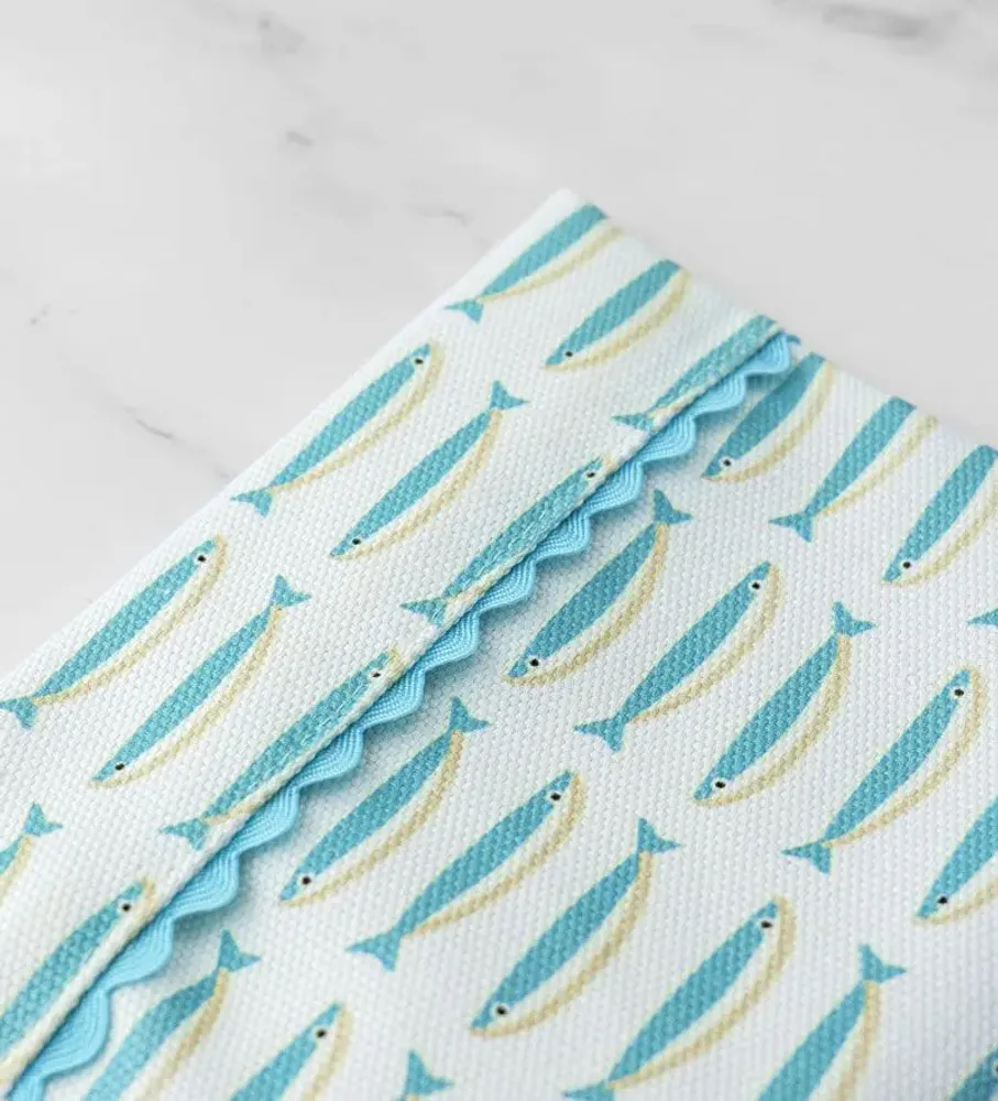 Savons - Mediterranean Aquarium — Ensemble de savon artisanal et porte-savon de - ELENA SCARLATA