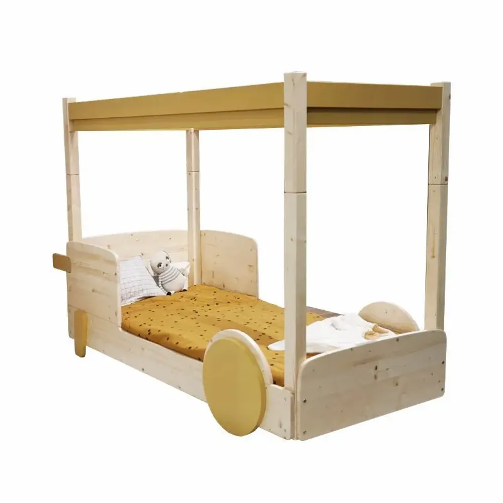 Chambres d'enfants - LIT BALDAQUIN ET TIROIR DISCOVERY 1 - MATHY BY BOLS