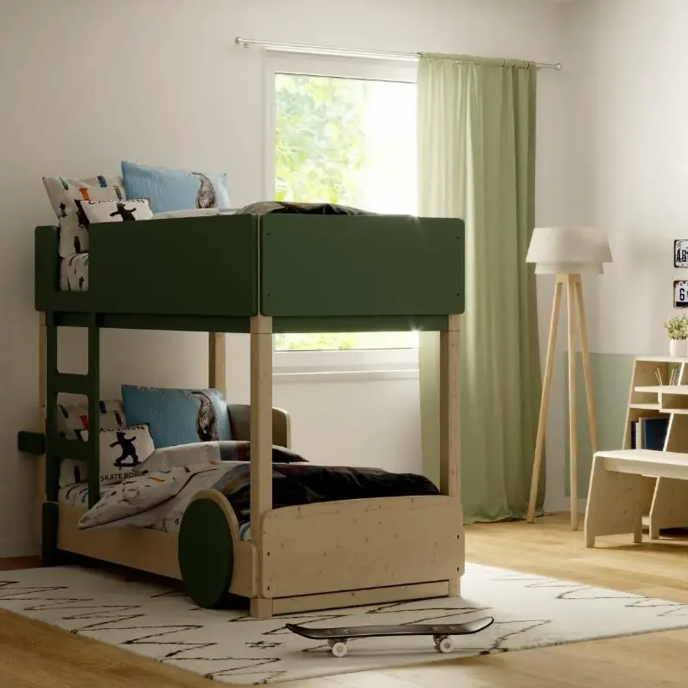 Children's bedrooms - DISCOVERY BUNK BED - MATHY BY BOLS