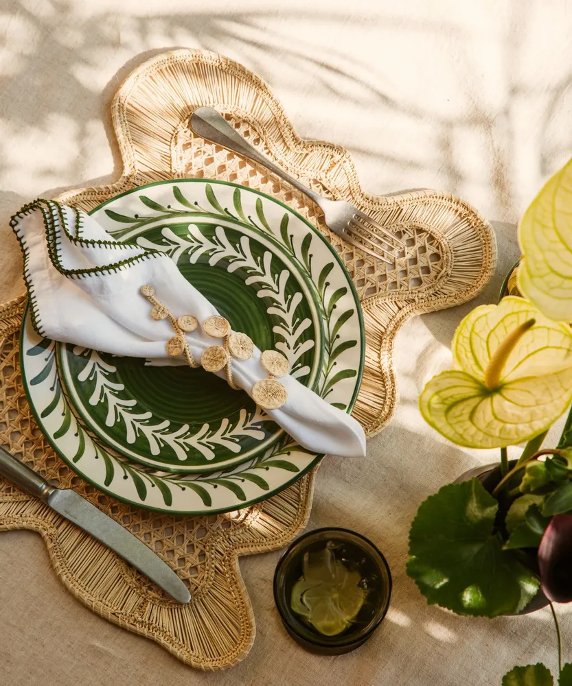 Assiettes au quotidien - Dark Helecho Side Plate - CASA LATINA