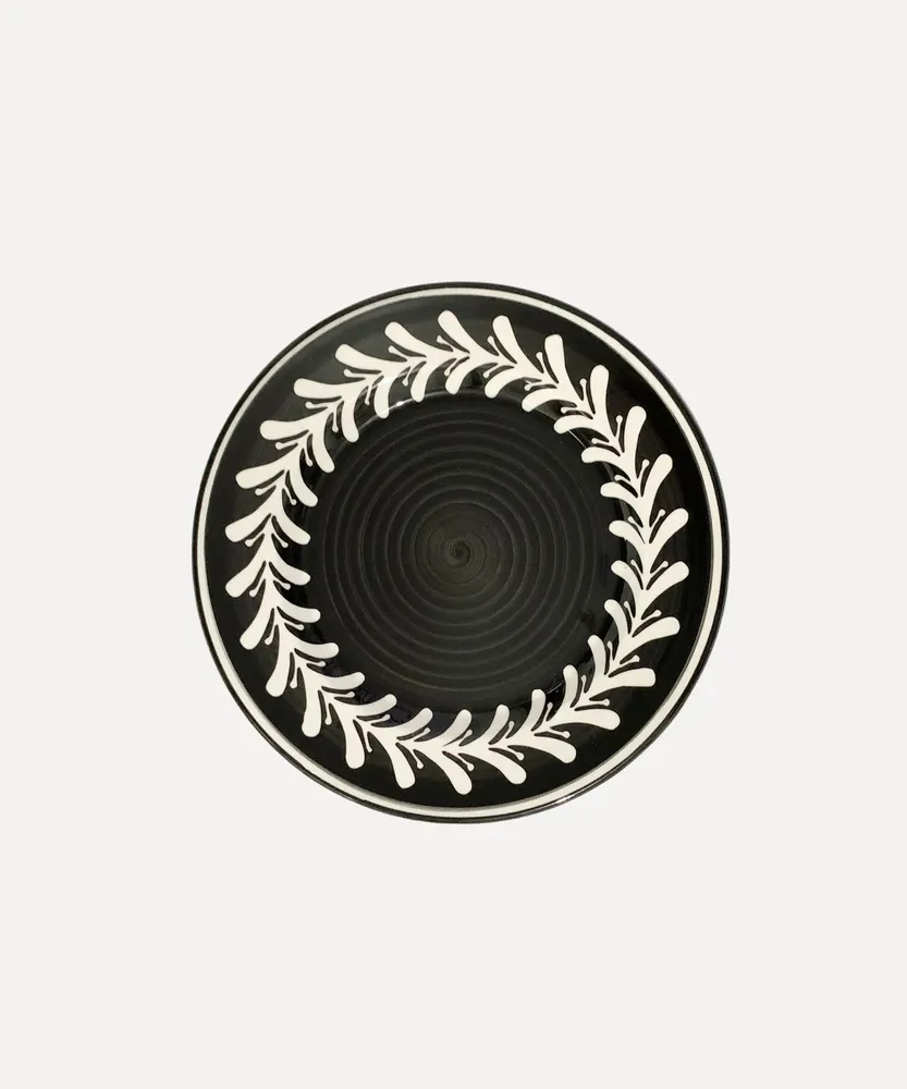 Assiettes au quotidien - Dark Helecho Side Plate - CASA LATINA