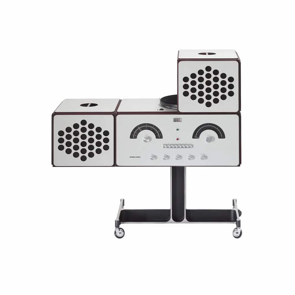 Enceintes et radios - radiofonografo rr226 blanc - BRIONVEGA