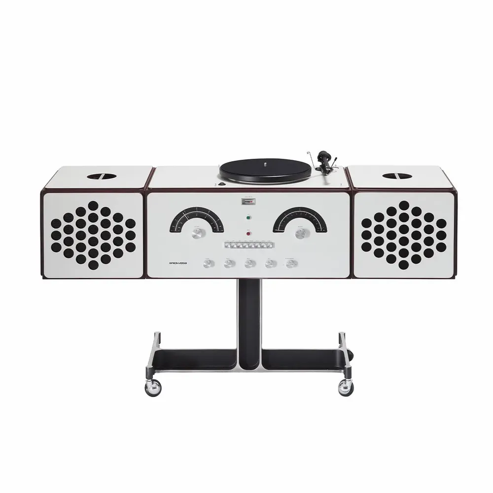 Enceintes et radios - radiofonografo rr226 blanc - BRIONVEGA