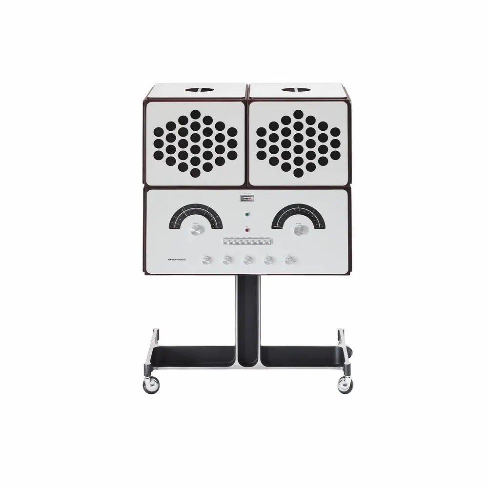 Enceintes et radios - radiofonografo rr226 blanc - BRIONVEGA