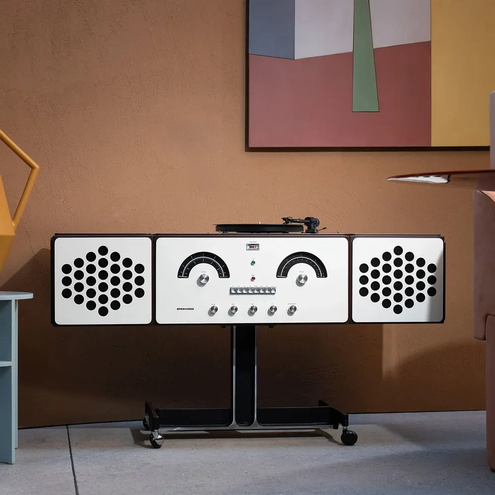 Enceintes et radios - radiofonografo rr226 blanc - BRIONVEGA