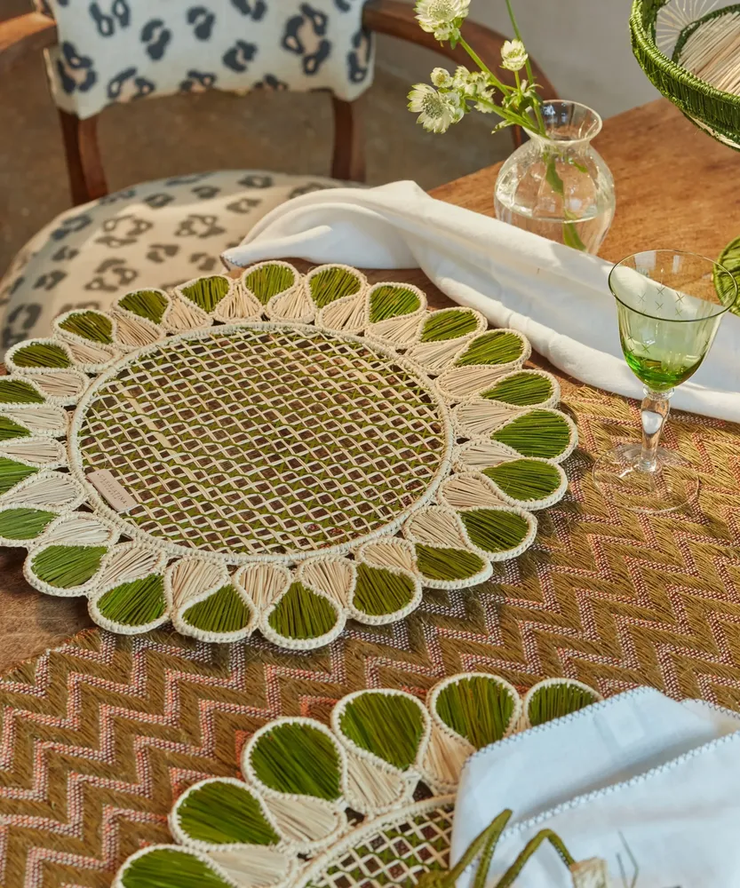 Table linen - Lupita Iraca Placemat - CASA LATINA