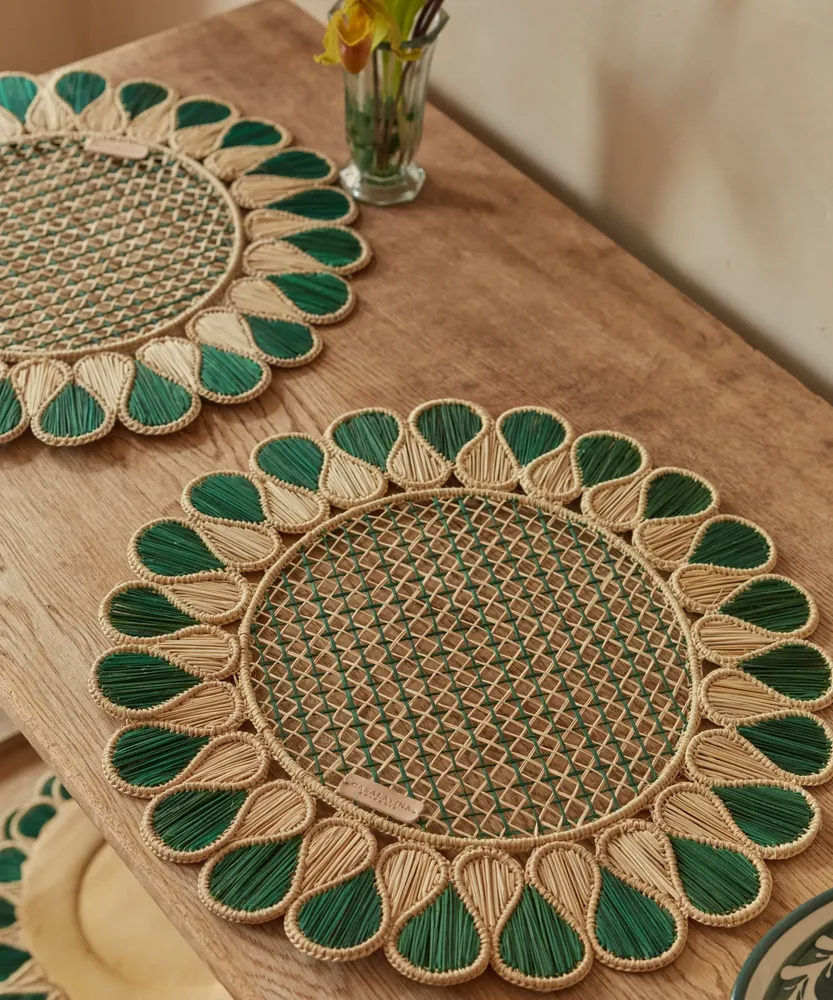 Table linen - Lupita Iraca Placemat - CASA LATINA